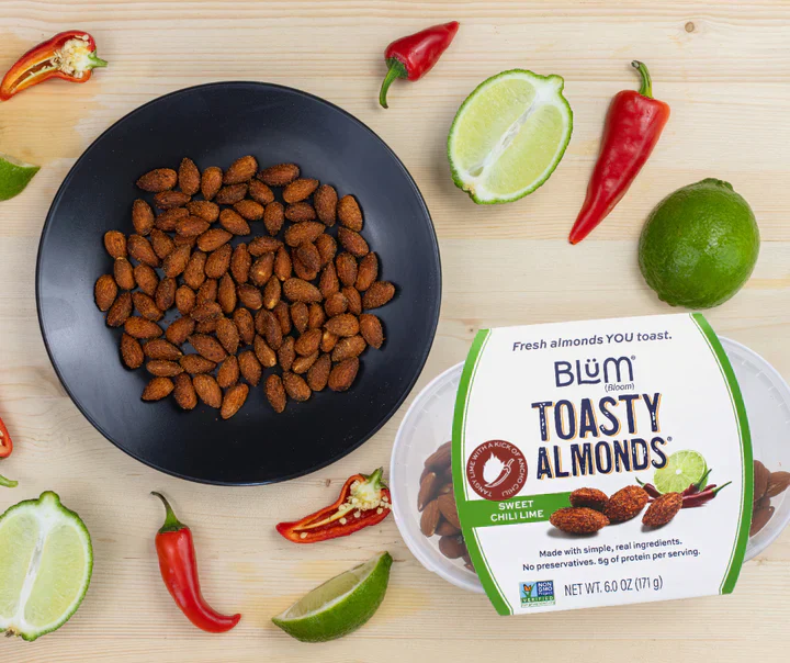 Spicy Chili Lime Toasty Almonds - Image 3