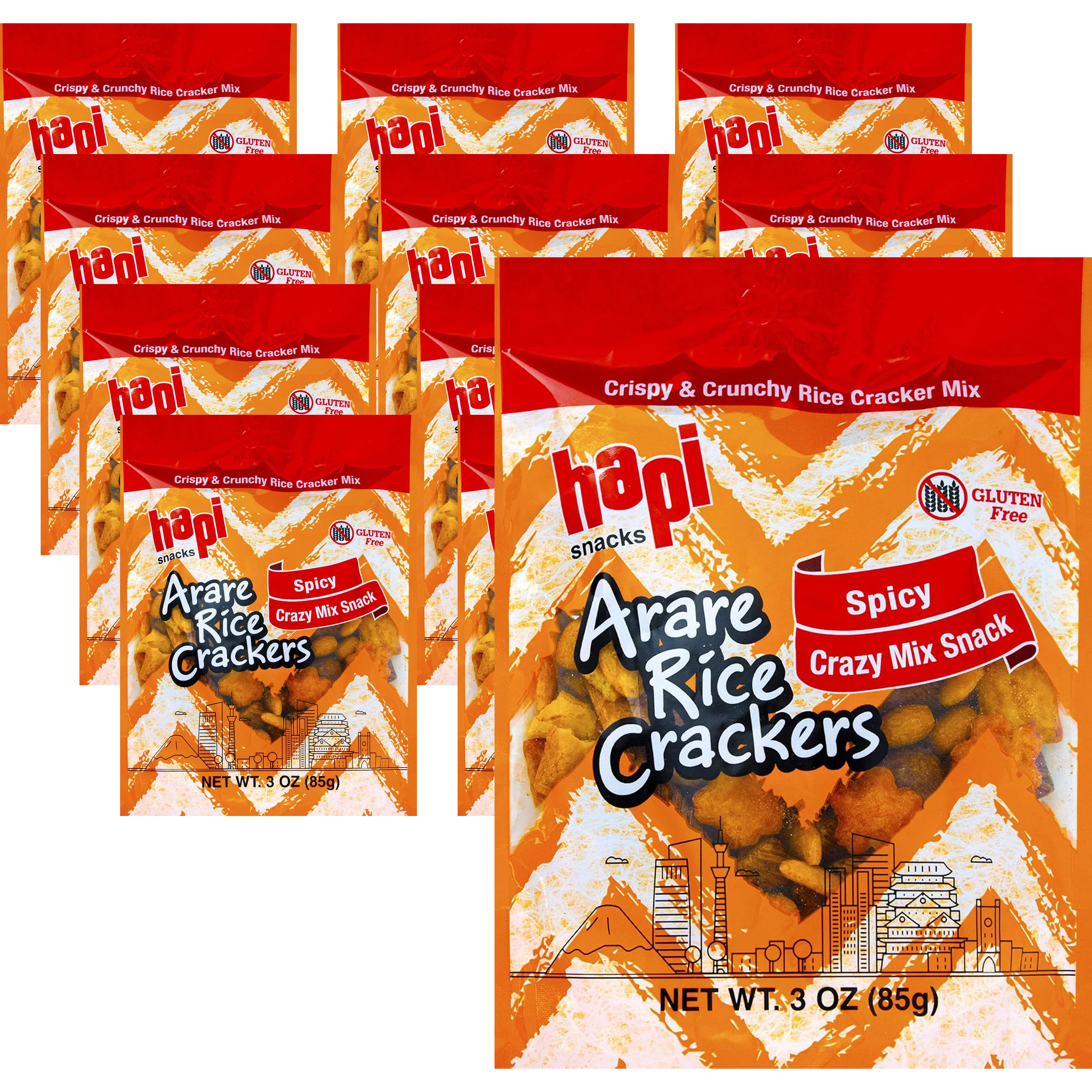 Spicy Crazy Mix Snack (12 Pack)