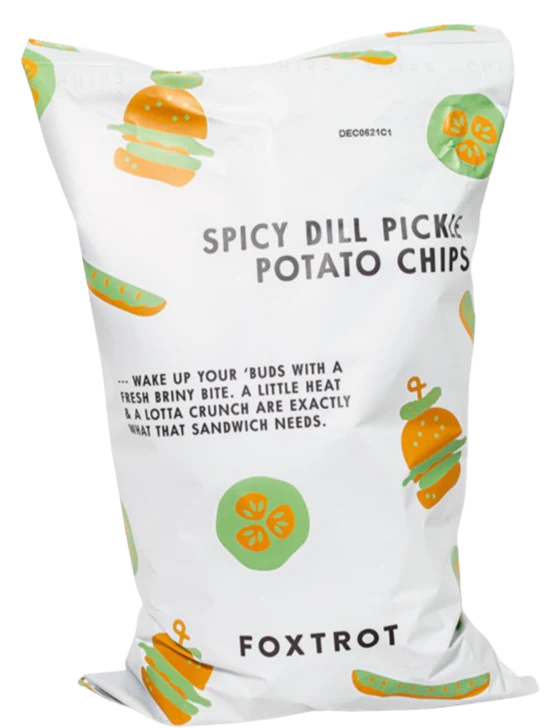 Spicy Dill Pickle Potato Chips Snack Size