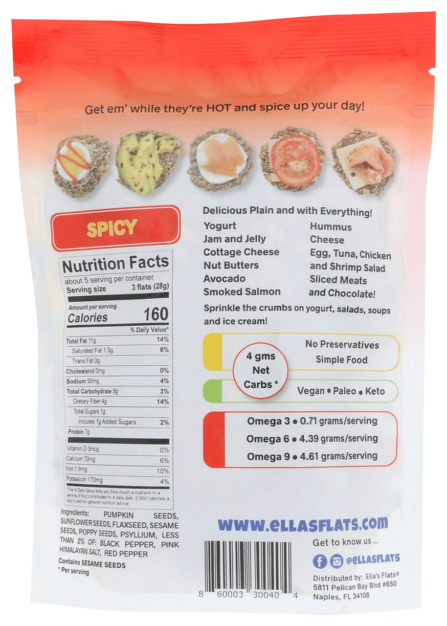 Spicy Ella's Flats Cracker - Image 3