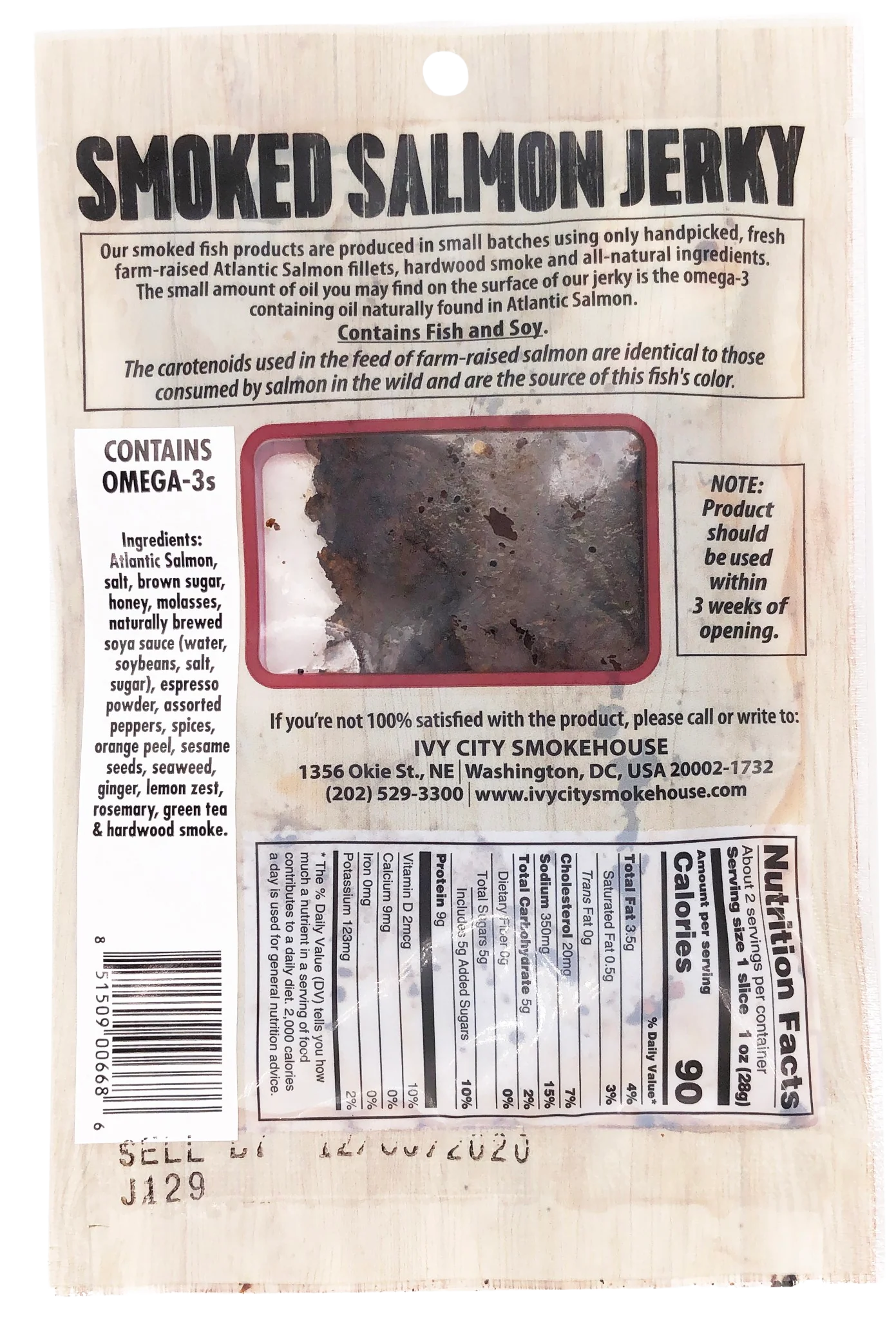 Spicy Espresso Salmon Jerky - Image 2