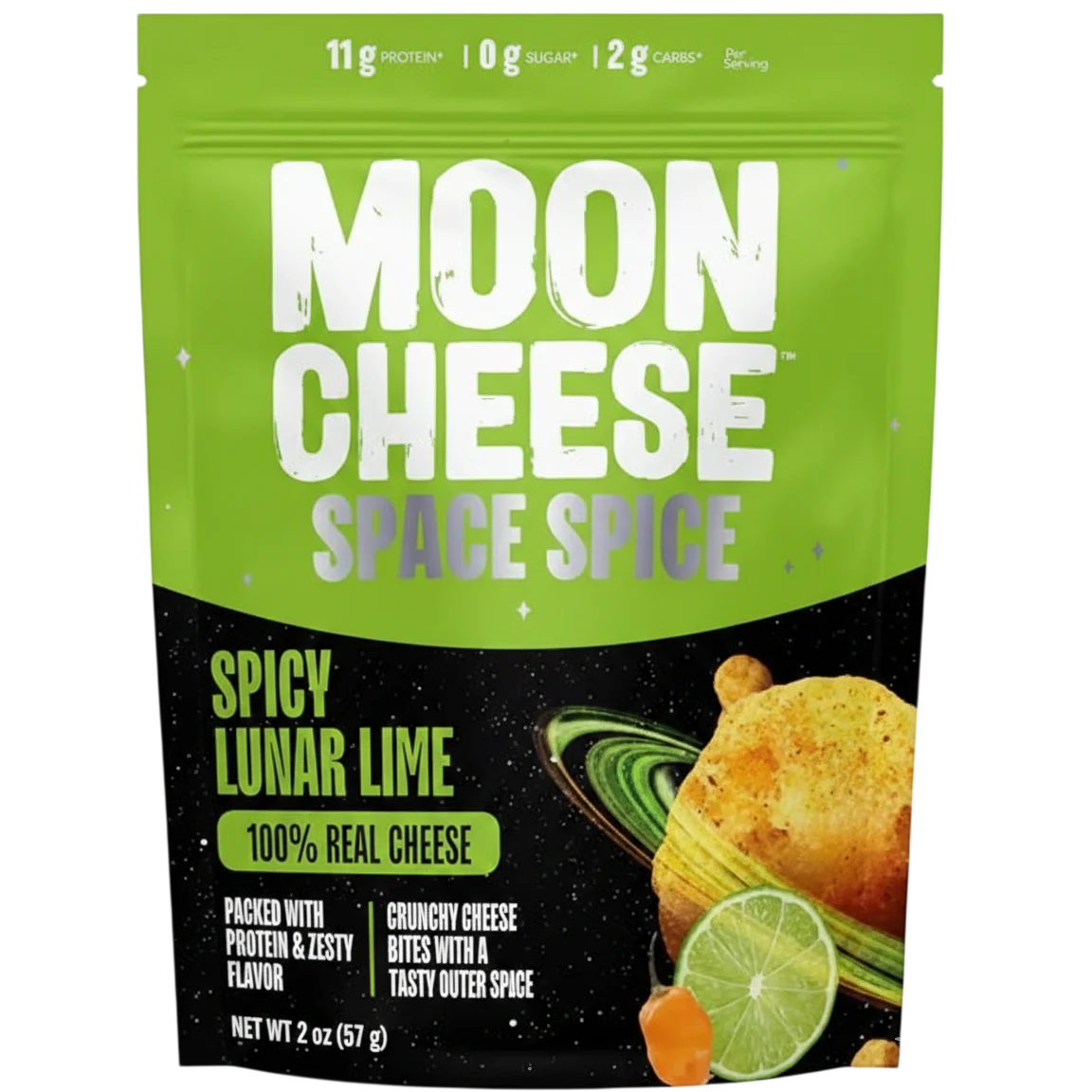 Spicy Lunar Lime Cheese Snack