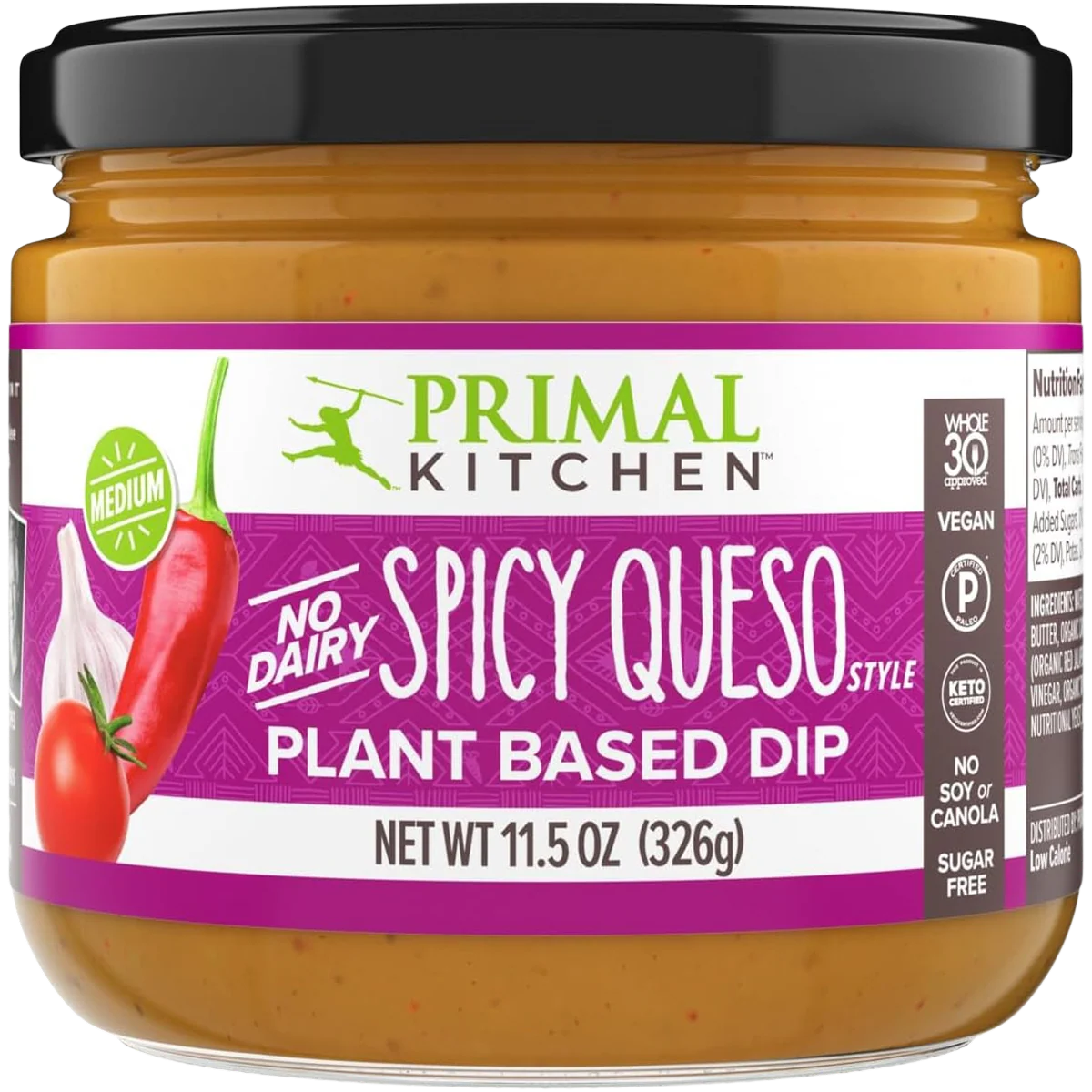 Spicy Queso Style Plant-Based Dip