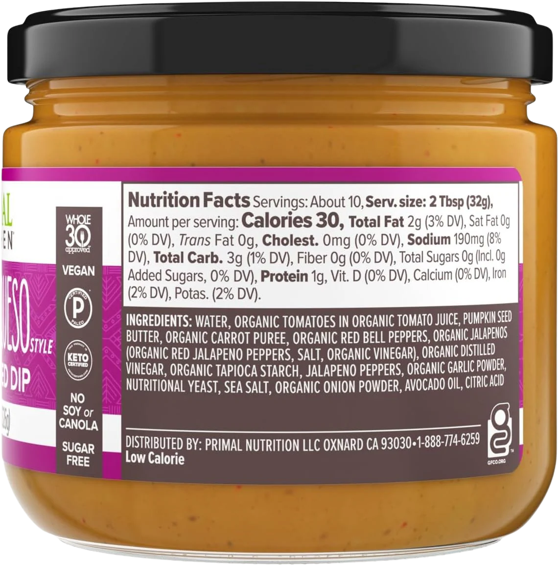 Spicy Queso Style Plant-Based Dip - Image 2