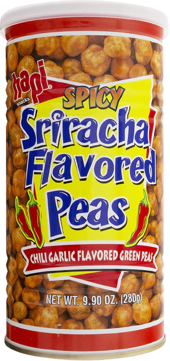 Spicy Sriracha Flavored Peas