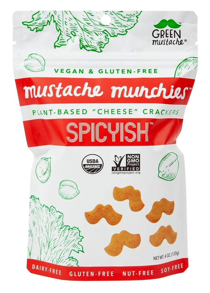 Spicyish Plant Based Crackers