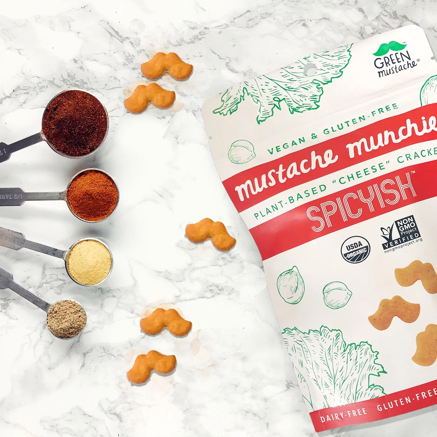 Spicyish Plant Based Crackers - Image 3