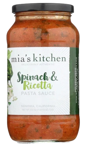 Spinach Ricotta Pasta Sauce