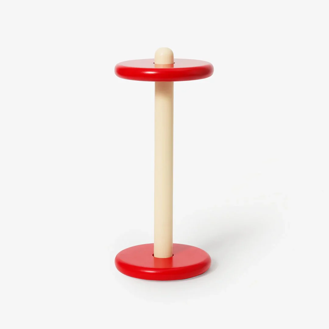 Spool Paper Towel Holder - Red/Yellow - Image 2