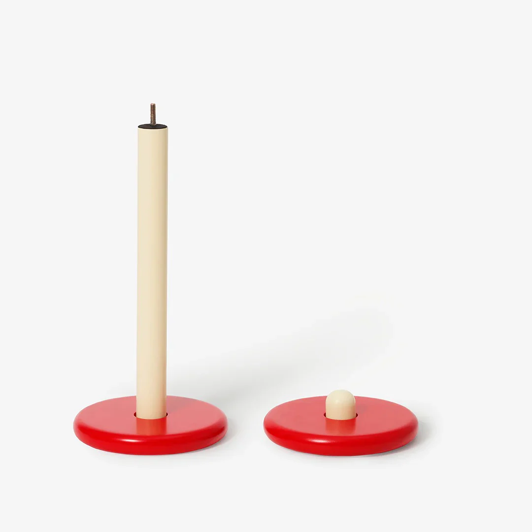 Spool Paper Towel Holder - Red/Yellow - Image 3