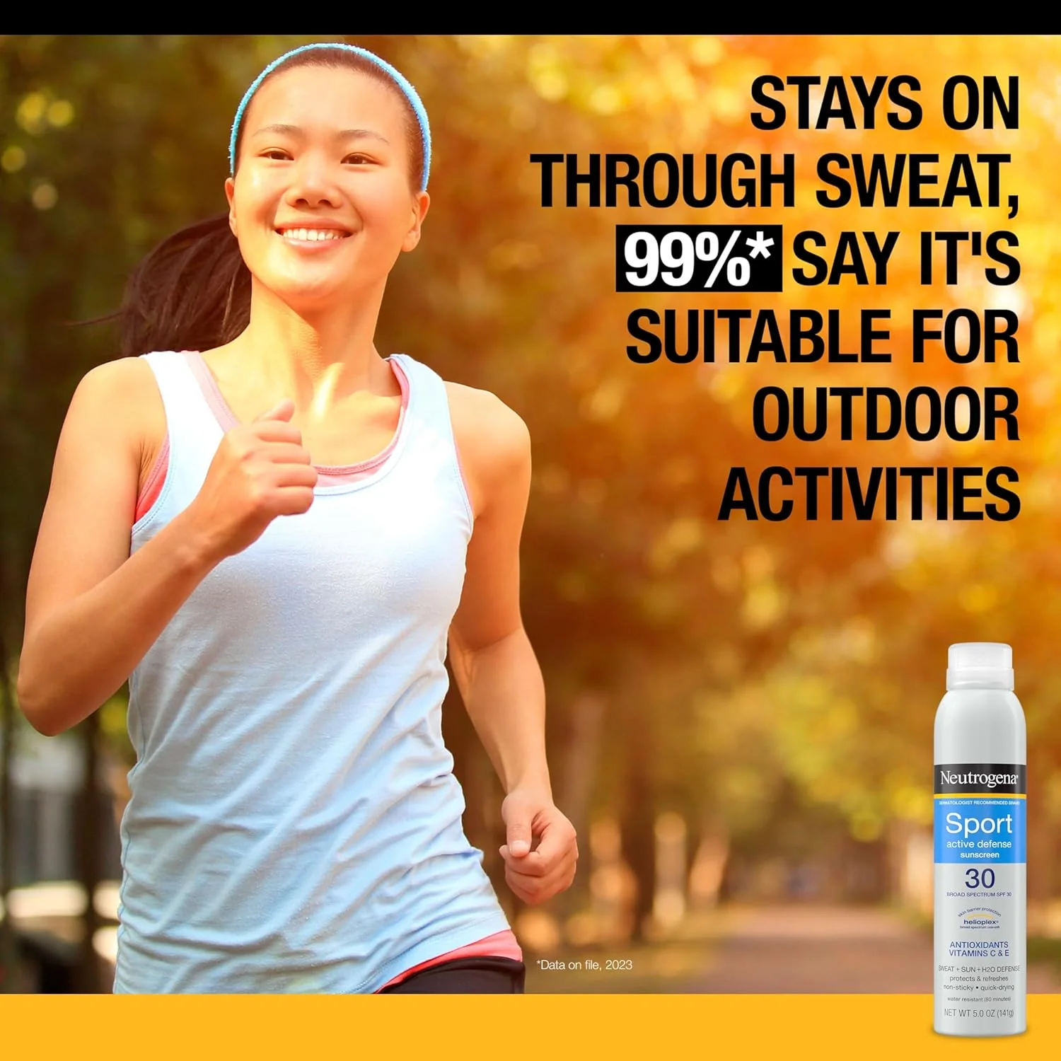 Sport Active Defense SPF 30 Sunscreen Spray - Image 2