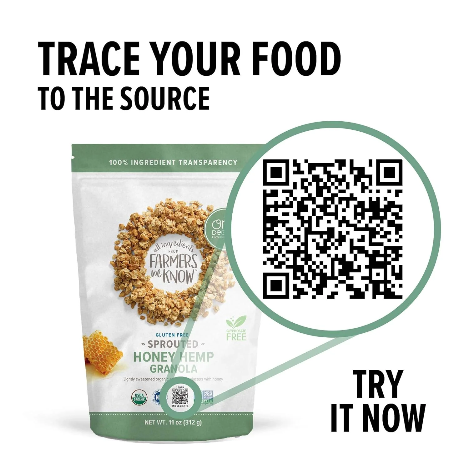 Sprouted Oat Honey Hemp Granola - Image 4