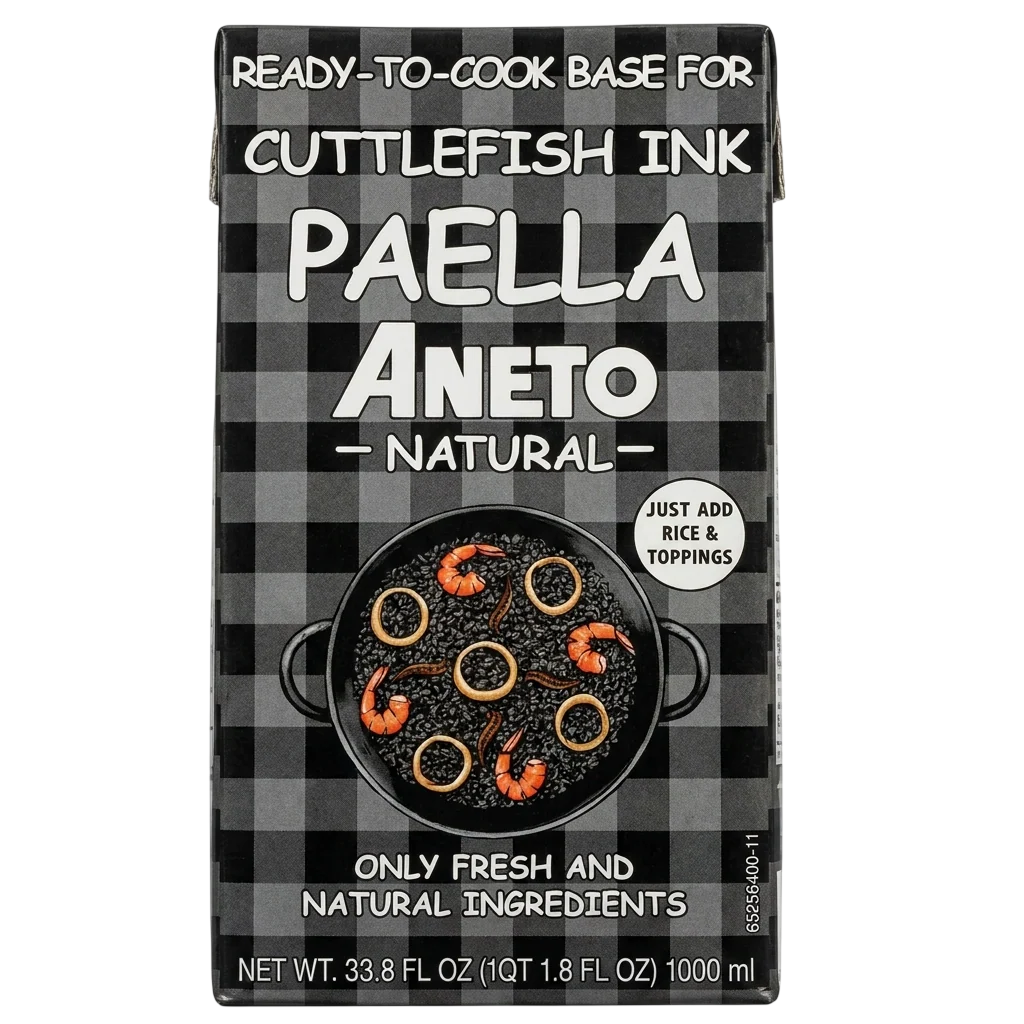 Squid Ink Paella Base