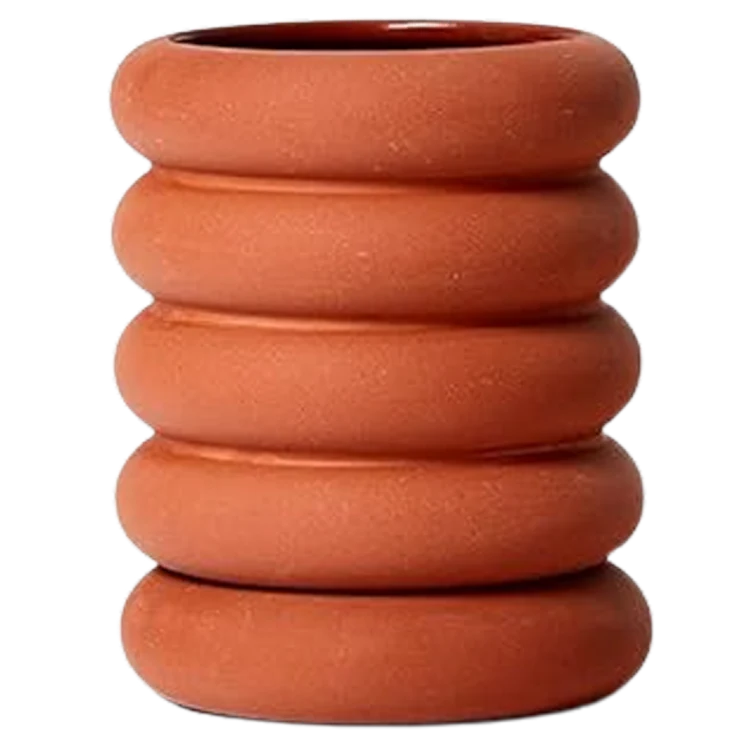 Stacking Planter Mini - Tall Terracotta
