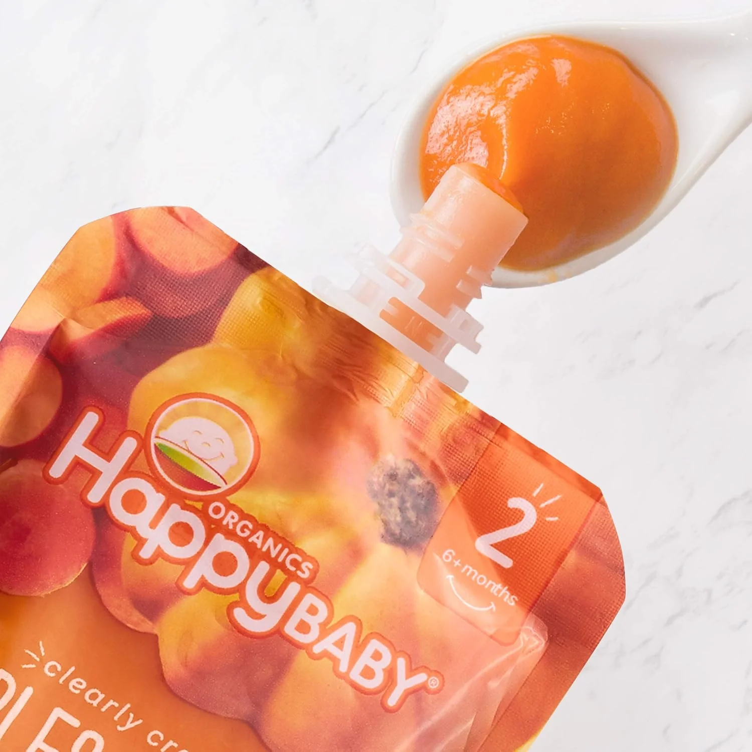 Stage 2 Organic Apples, Pumpkin and Carrots Baby Food (16 Pack) - Image 3