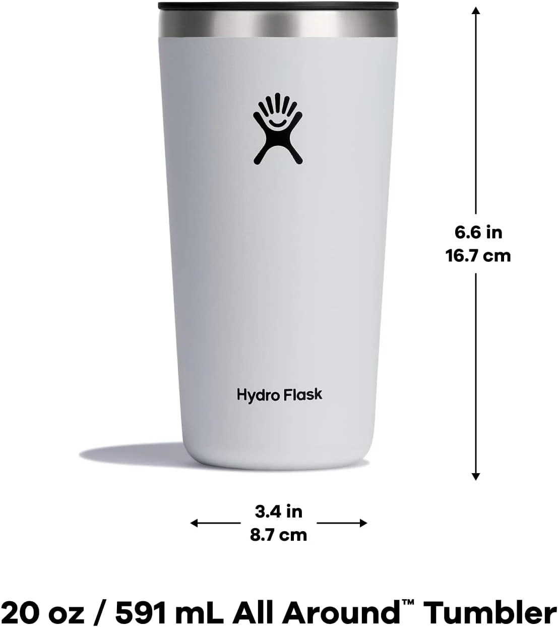 20oz Stainless Steel All Around Tumbler - Indigo - Image 5