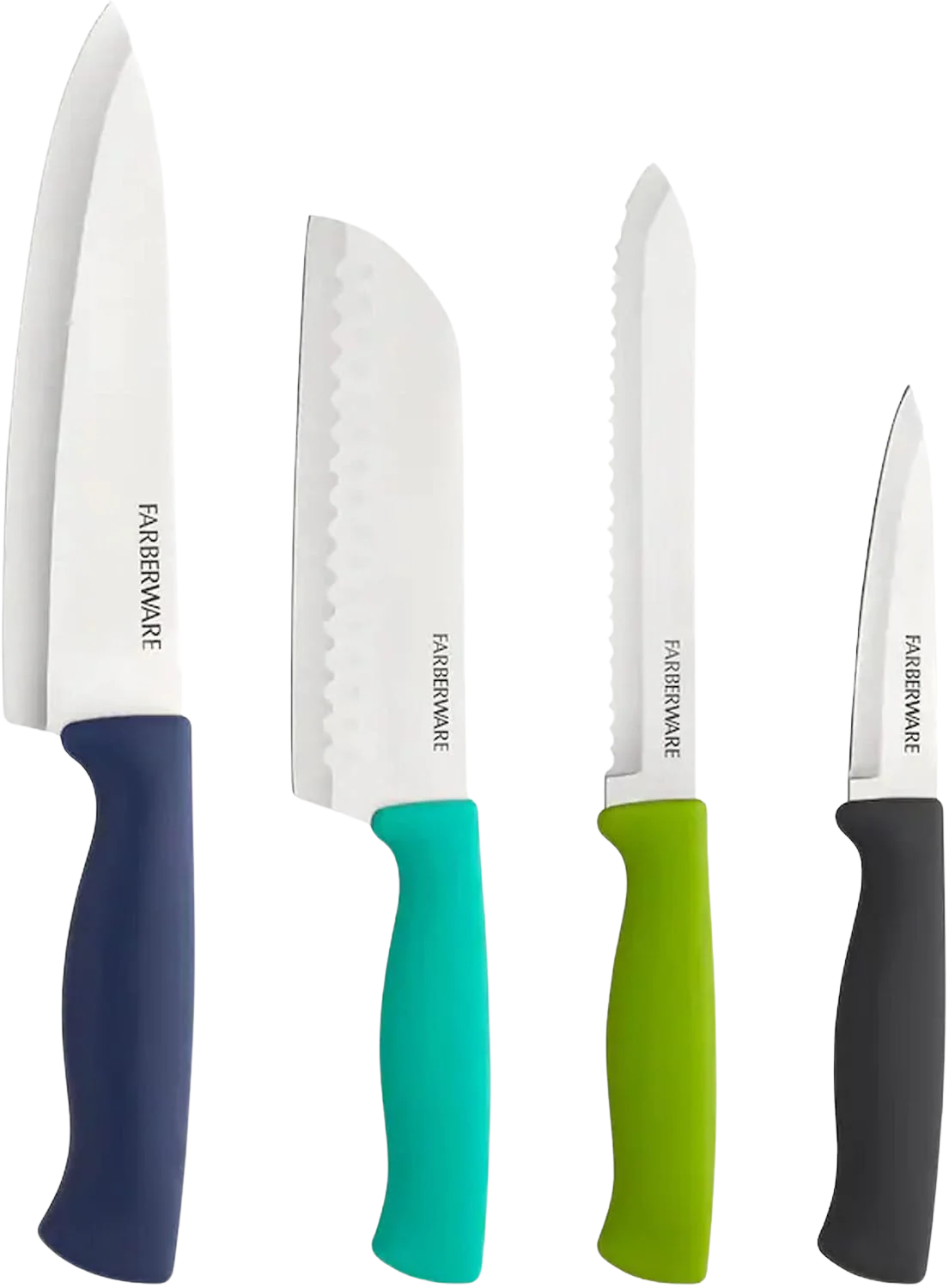 Stainless Steel Chef Knife Set (4 Pcs)