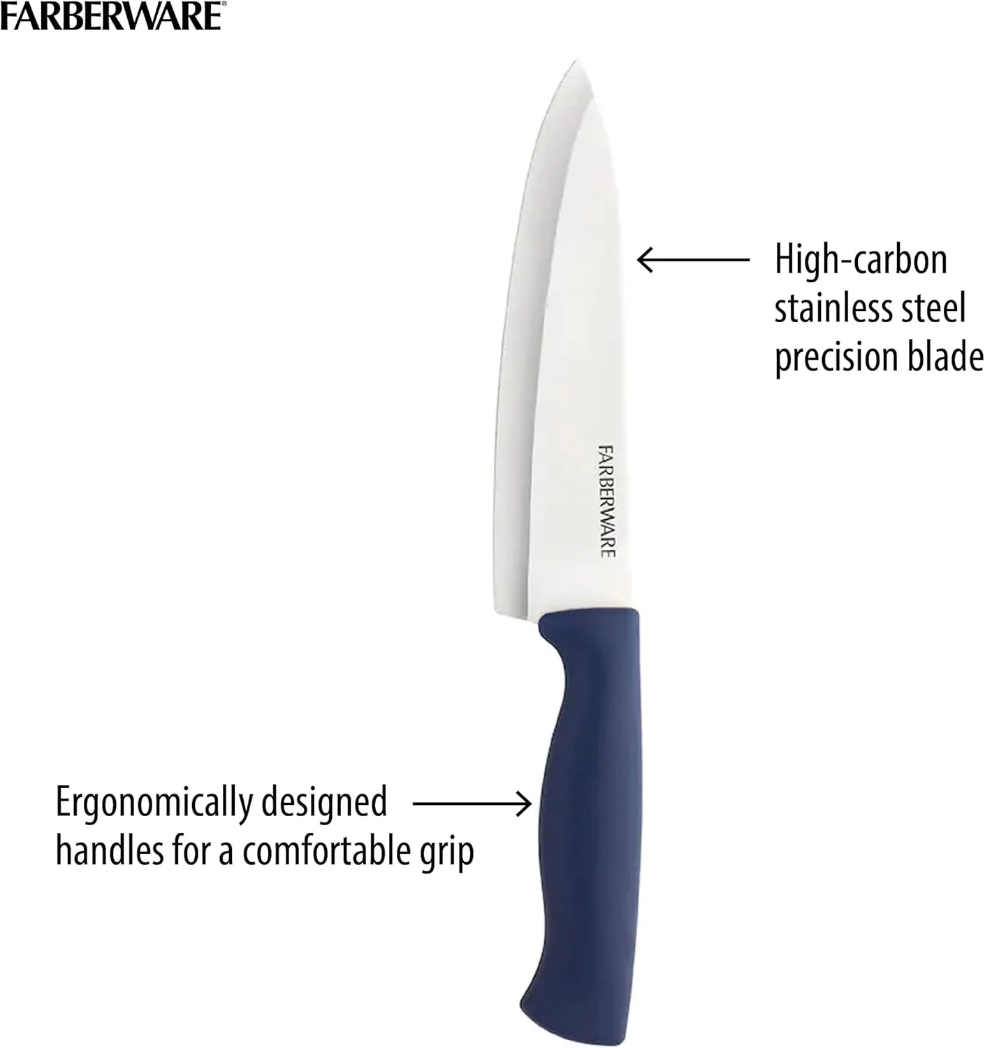 Stainless Steel Chef Knife Set (4 Pcs) - Image 2