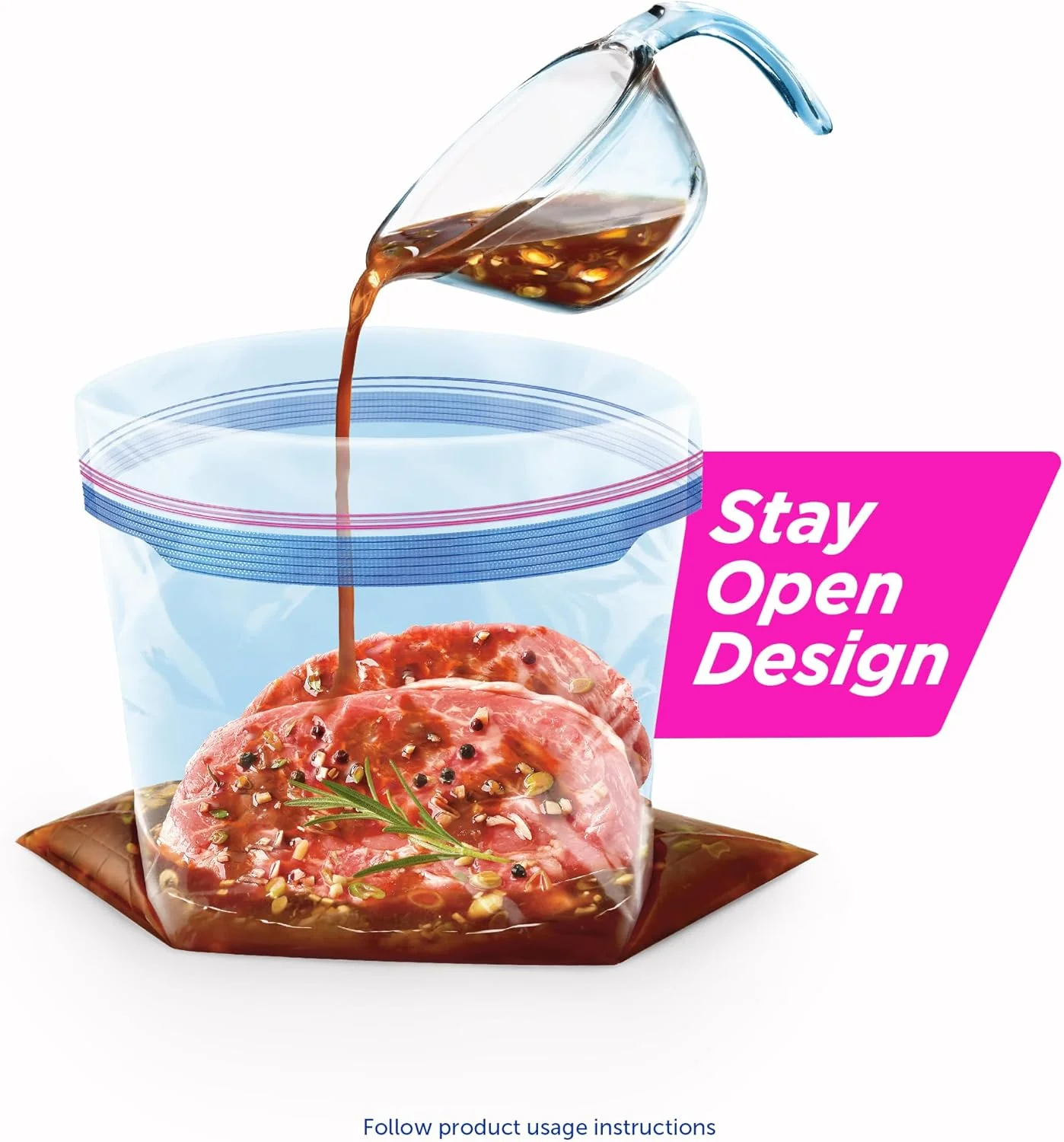 Stand Up Stay Open Freezer Gallon (14 CT) - Image 5