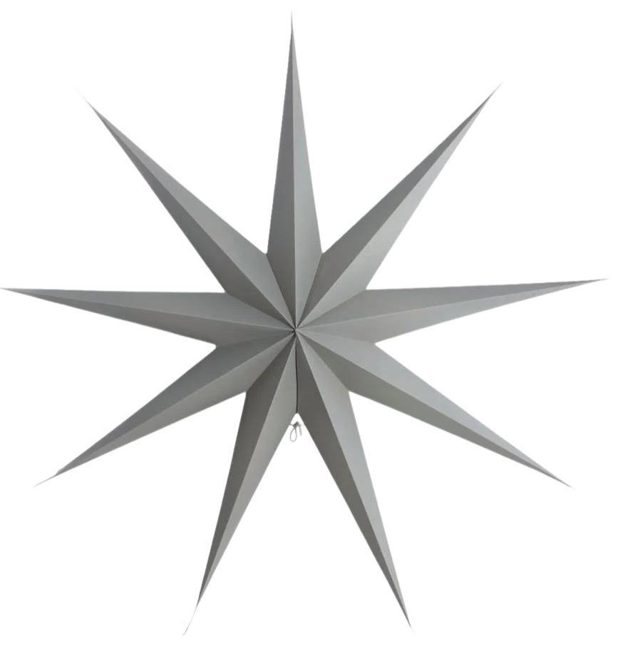 Star 9 Point Grey (34.25 in)