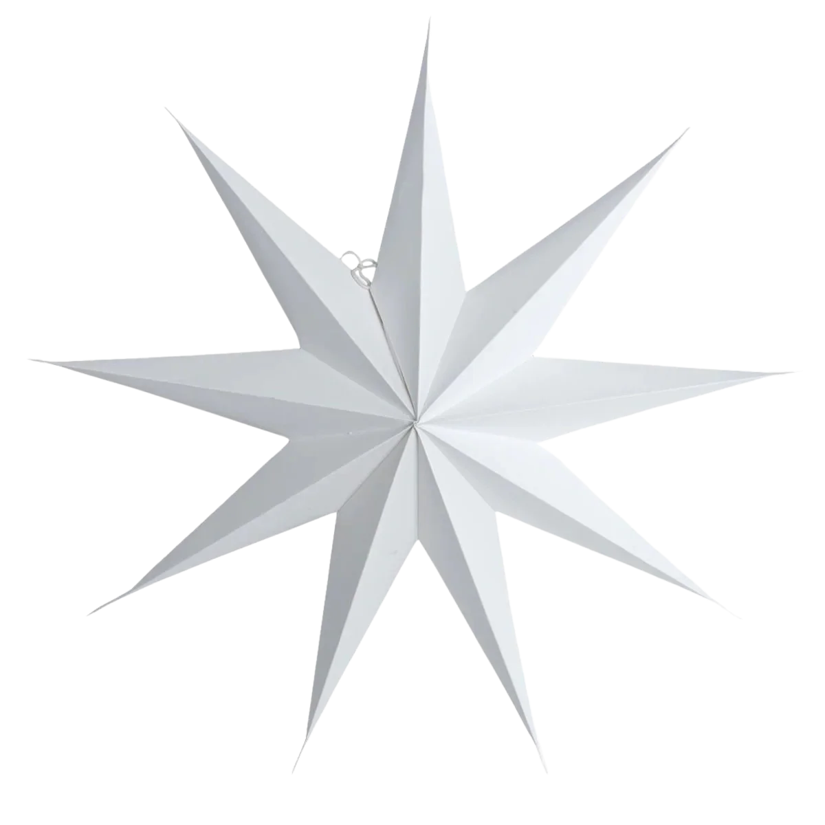 Star 9 Point White (17.72 in) - Image 2