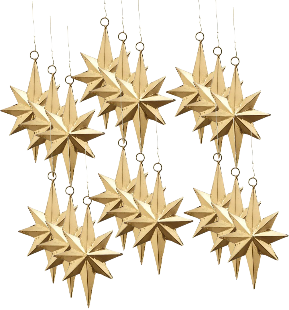 Star Bethlehem - Antique Brass (18 Pack)