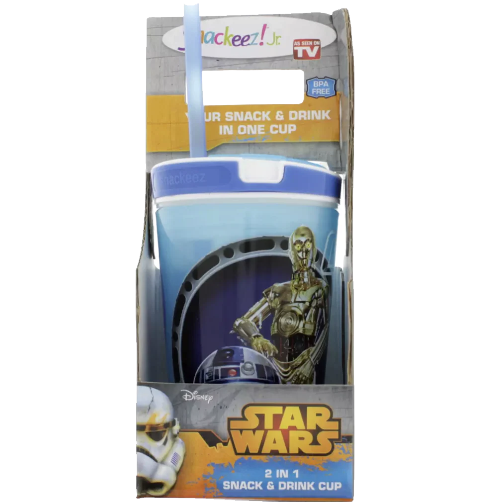 Star Wars 2-In-1 Snack & Drink Cup - C-3PO and R2D2 - Image 2