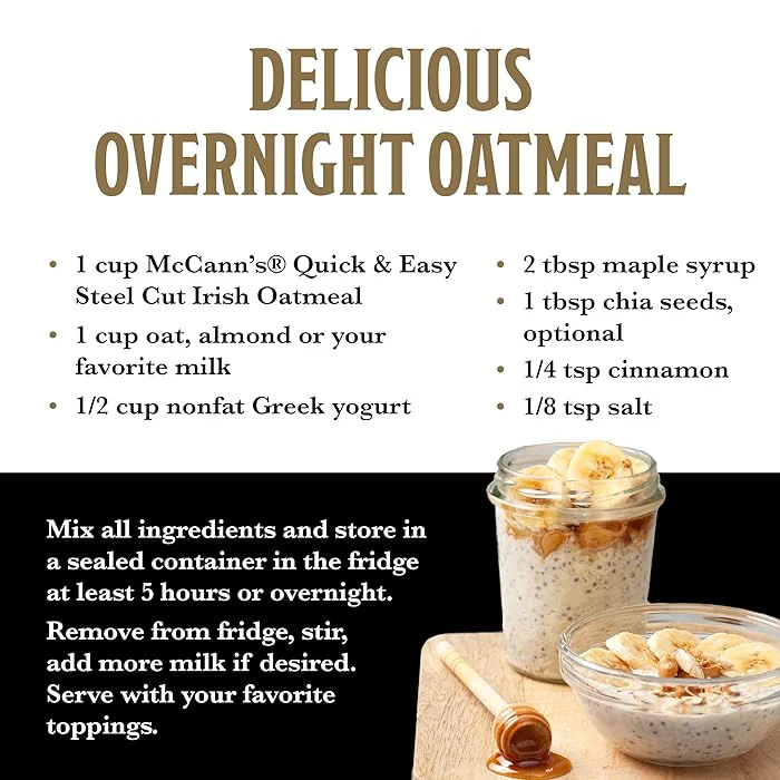 Steel Cut Irish Oatmeal Pouch - Image 3