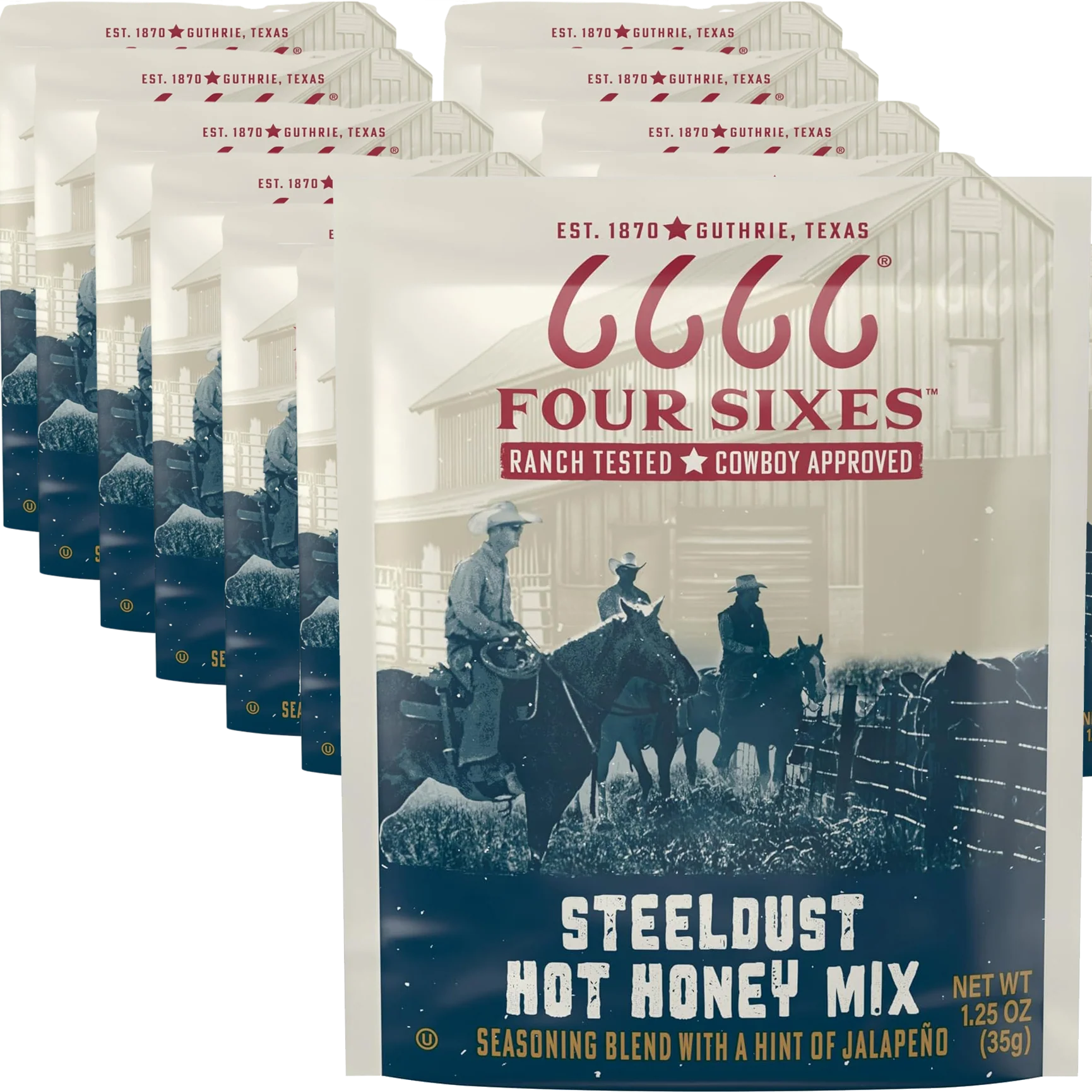 Steeldust Hot Honey Mix Seasoning (12 Pack)