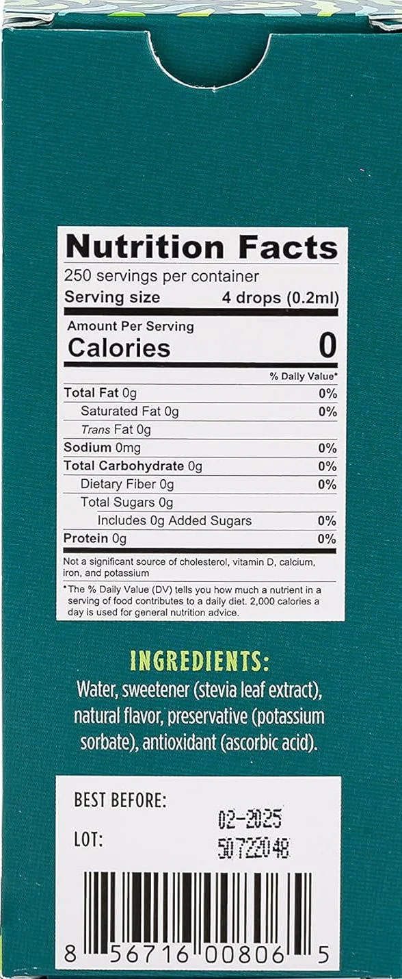 Stevia Drops Peppermint - Image 4