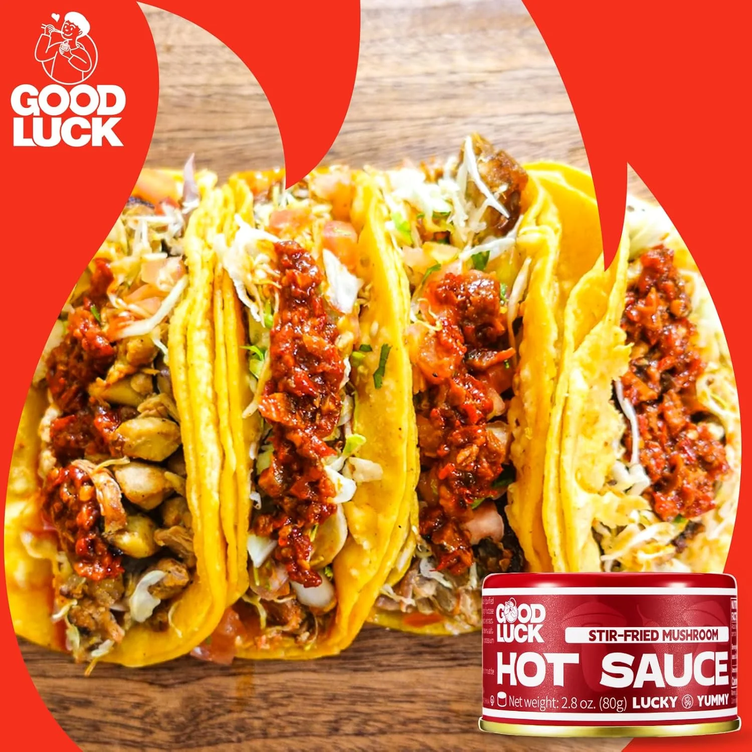 Stir-Fried Mushroom Hot Sauce (6 Pack) - Image 3