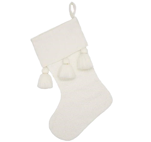 Stockings - Glam Cream Tassels