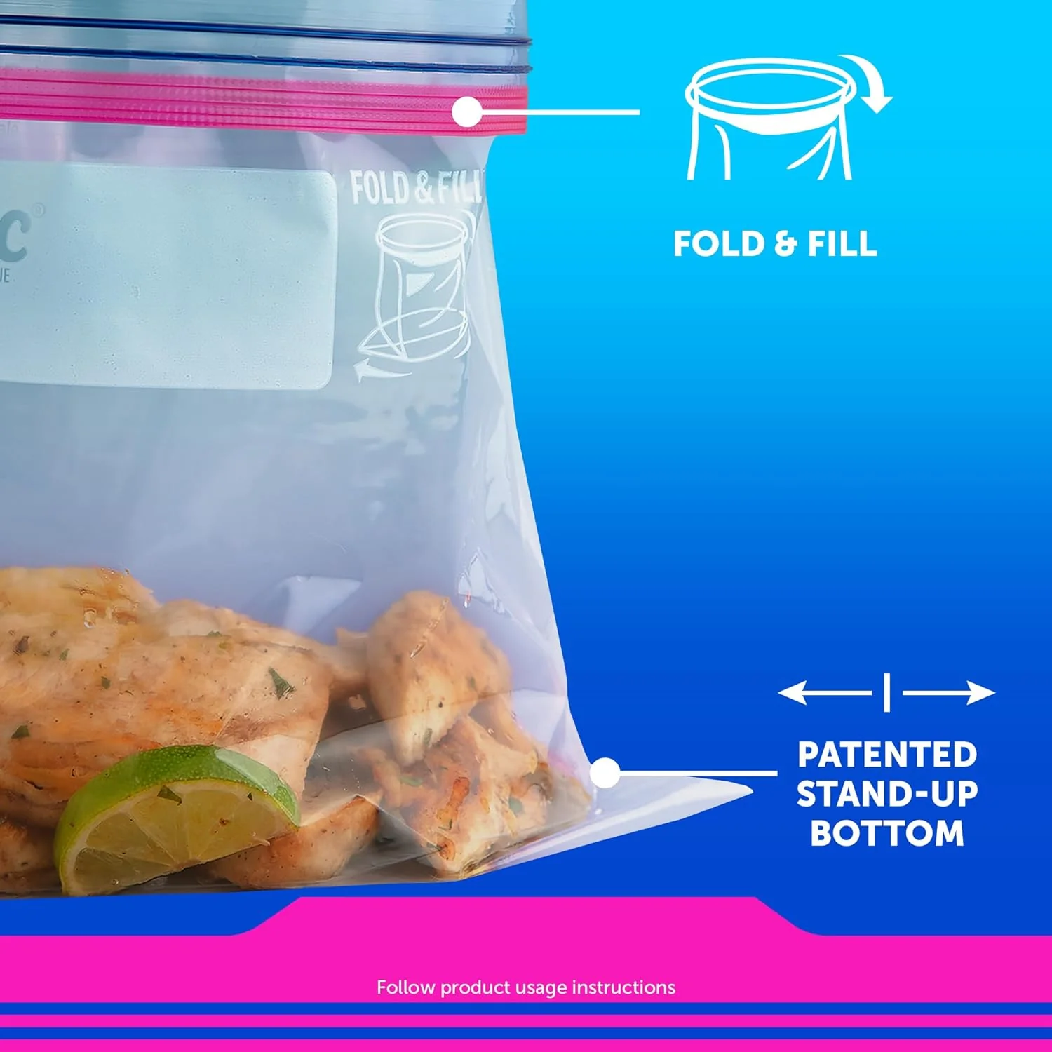 Storage Bags Gallon Twin Pack (150 CT) - Image 3