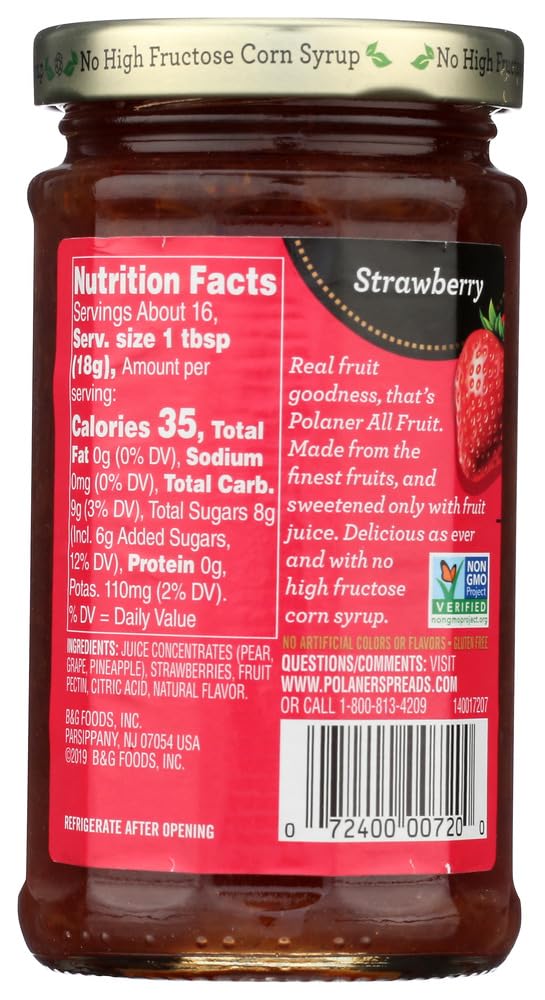 Strawberry All Fruit Spreadable Fruit - Image 2