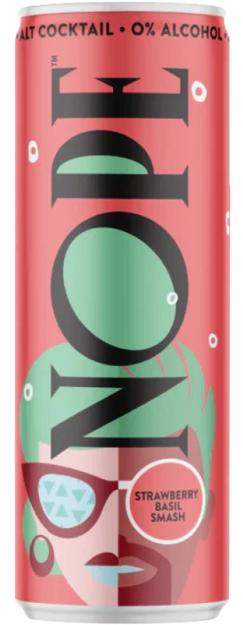 NA Sparkling Strawberry Basil Smash (4 Pack) - Image 2