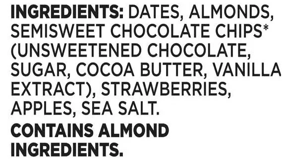 Strawberry Chocolate Chip Bar 6ct - Image 3