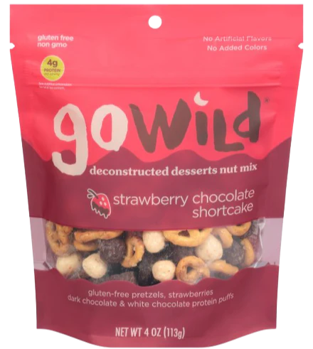 Strawberry Chocolate Shortcake Snack Mix