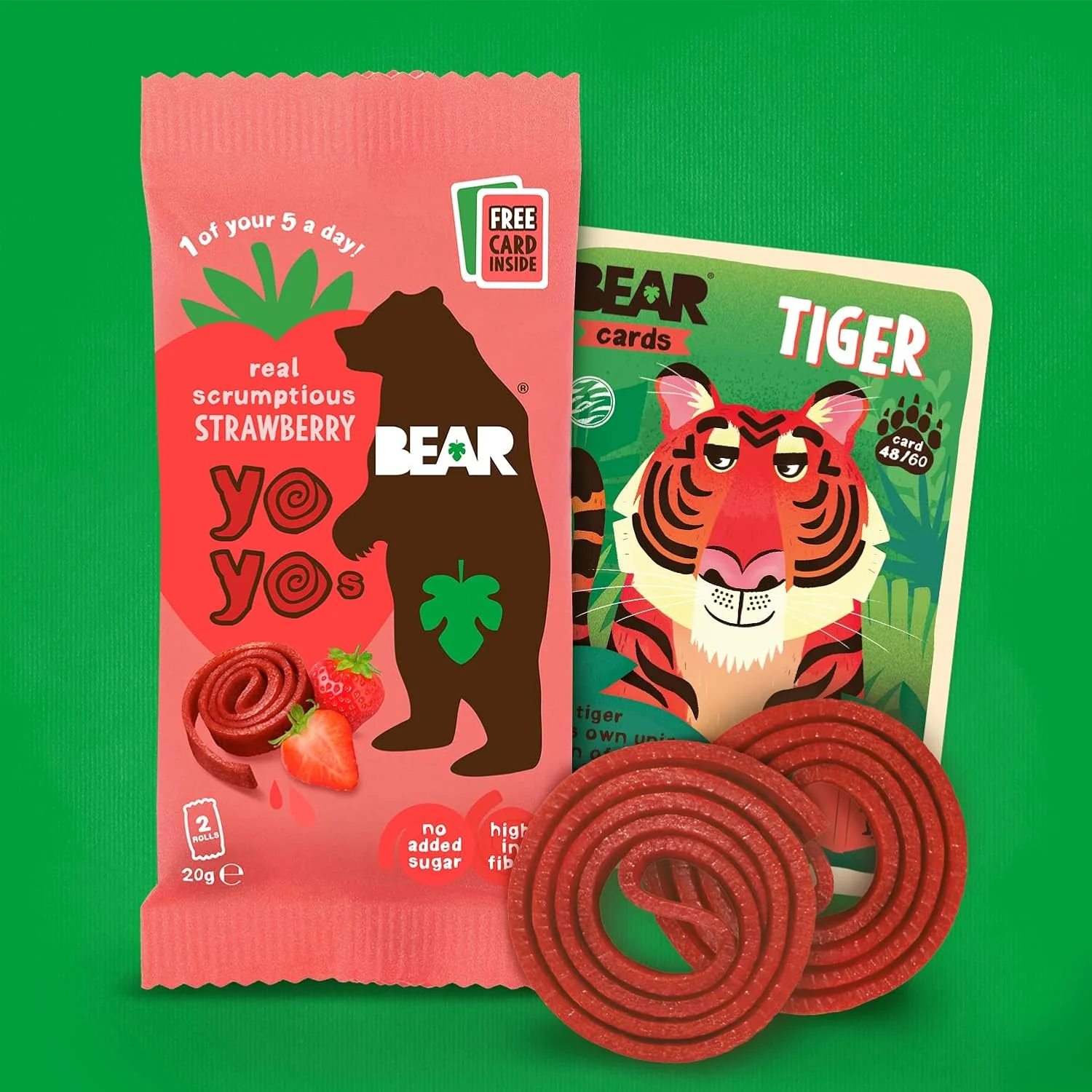 Strawberry Fruit Roll Single (12 Pack) - Image 2
