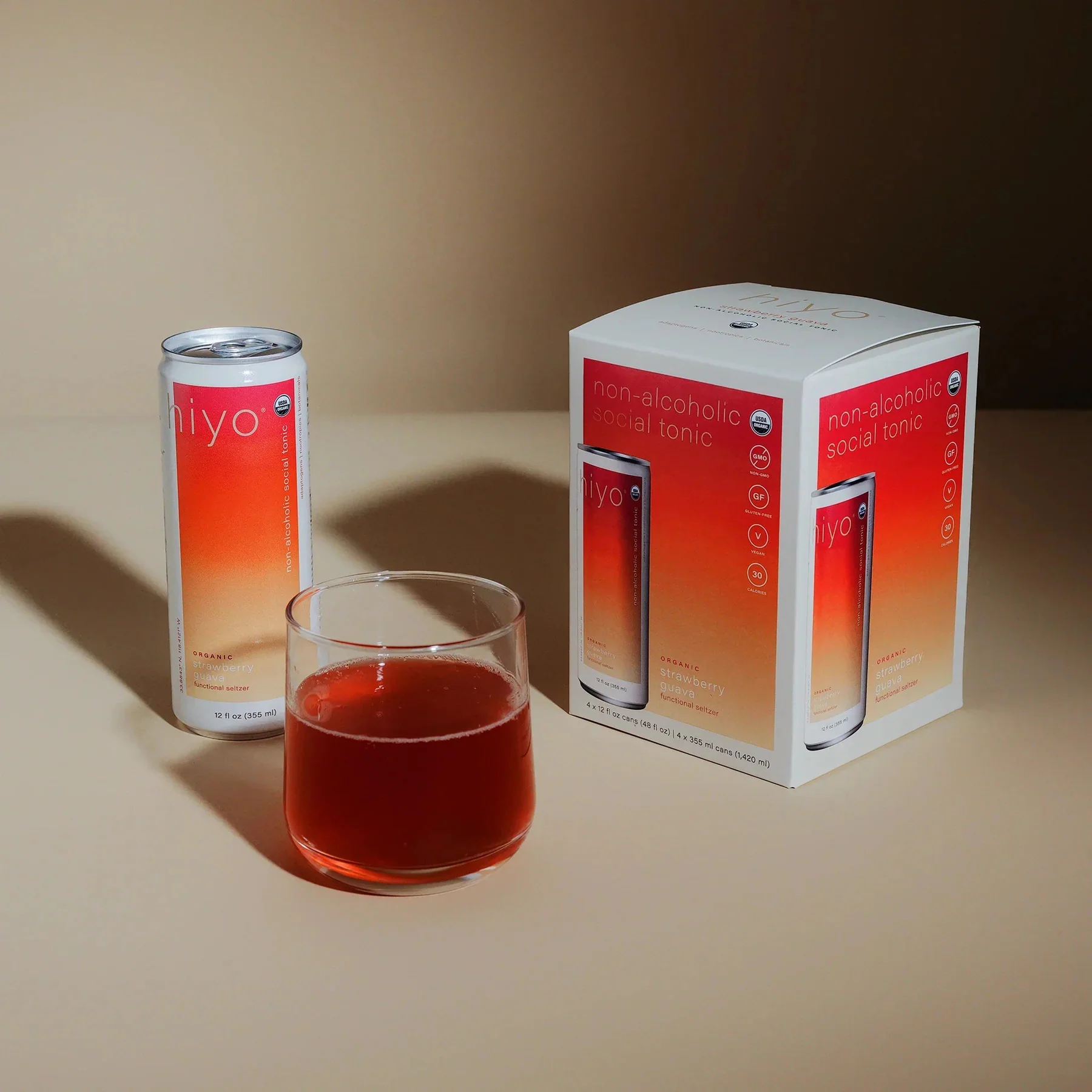 Strawberry Guava Non-Alcoholic Mocktail (4 Pack) - Image 3