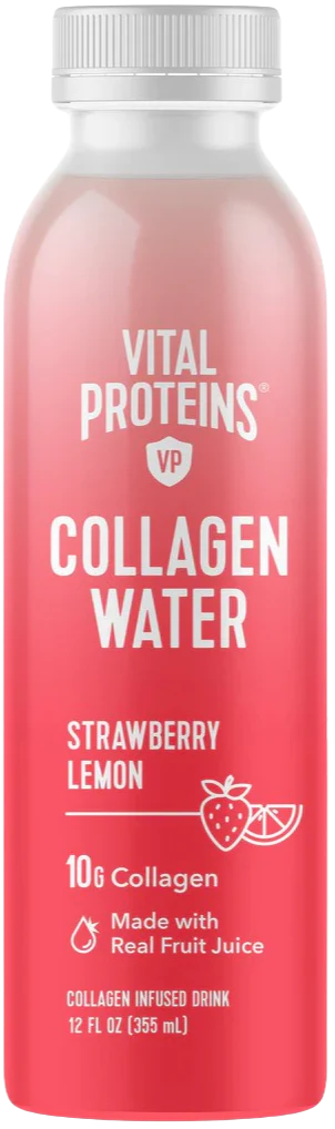 Strawberry Lemon Collagen Water