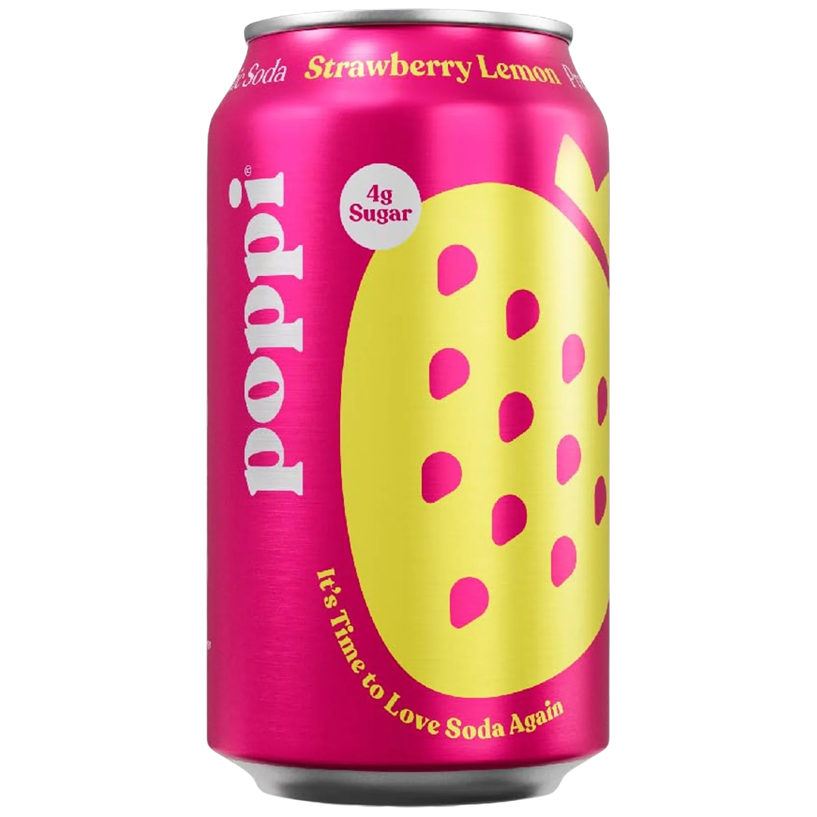 Strawberry Lemon Prebiotic Soda (12 Pack) - Image 2