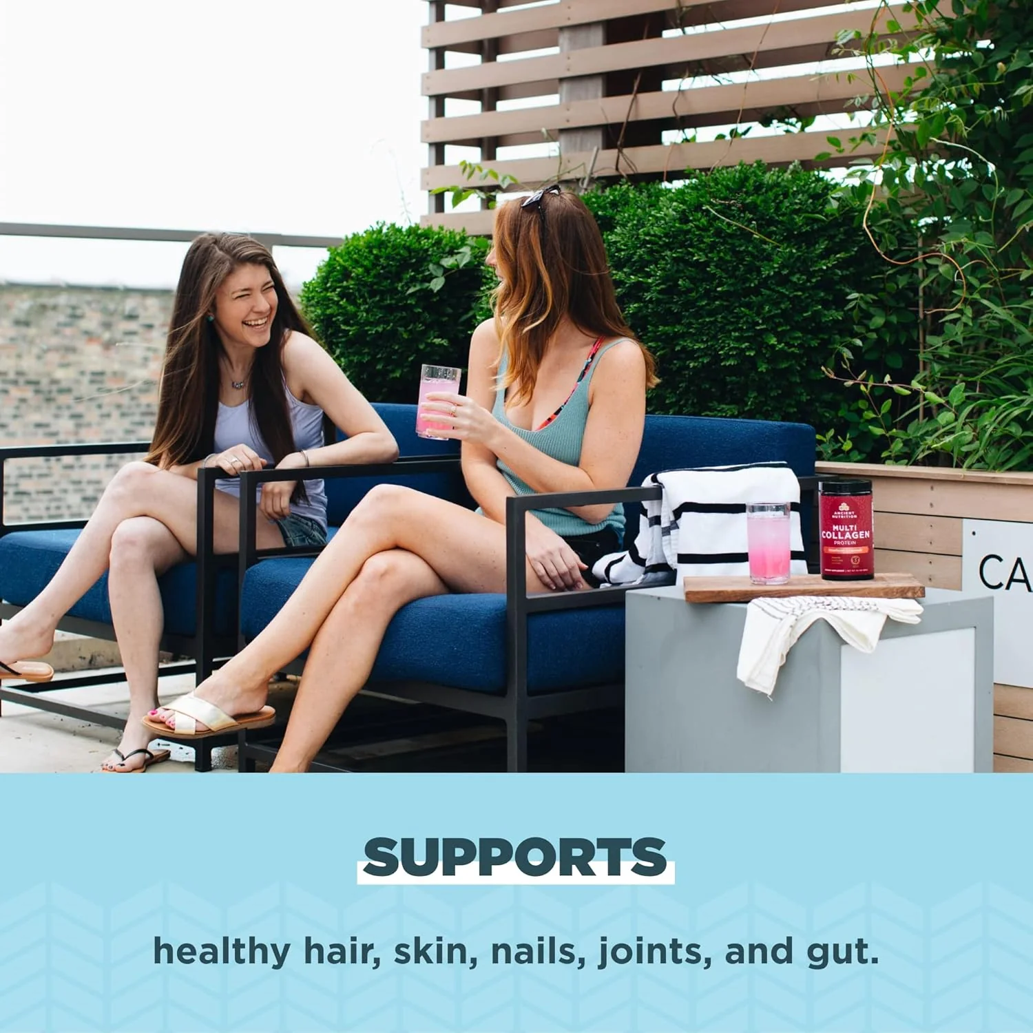 Strawberry Lemonade Multi Collagen Protein Powder - Image 3