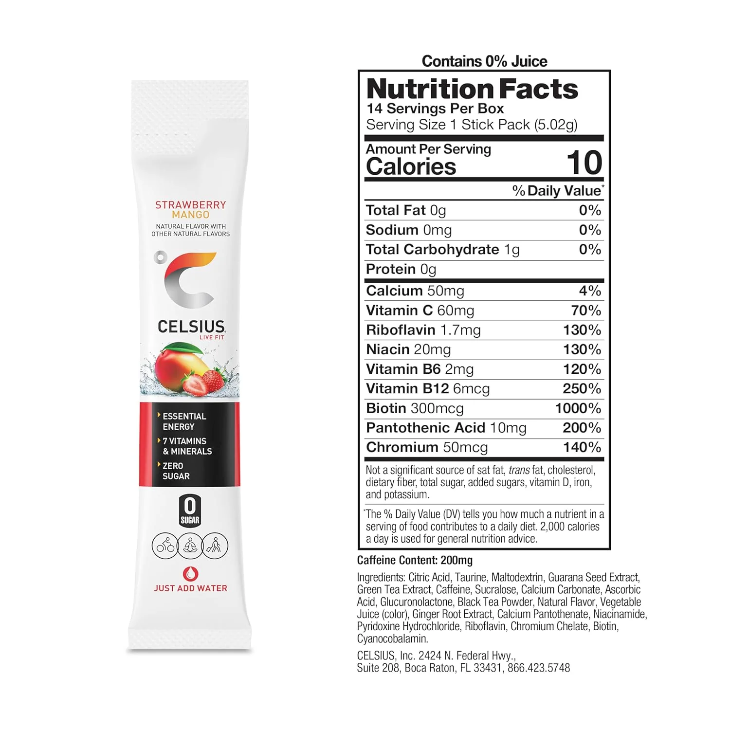 Strawberry Mango On-The-Go-Packets (14 CT) - Image 2