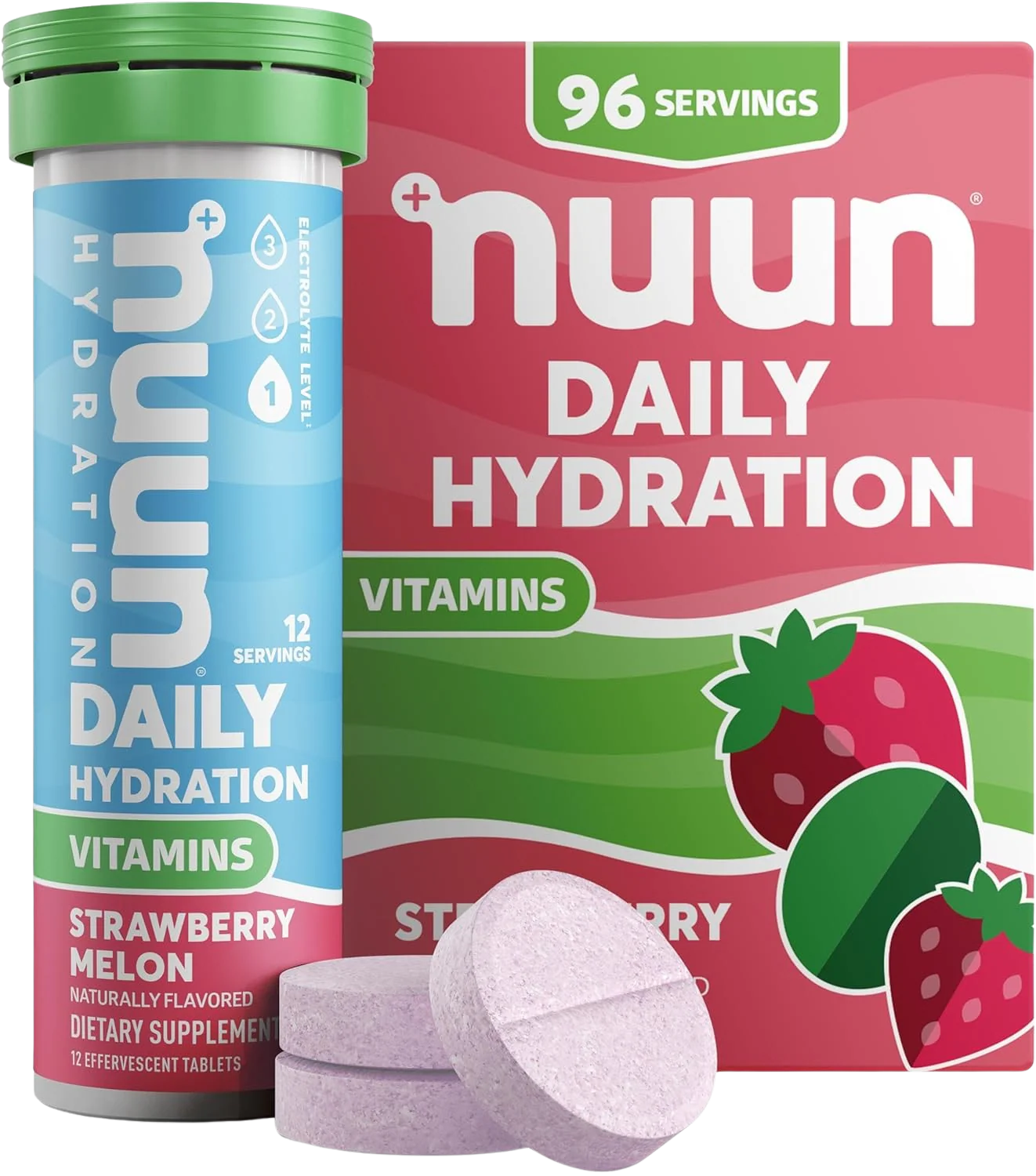 Strawberry Melon Hydration Vitamins (8 Pack) - Image 2