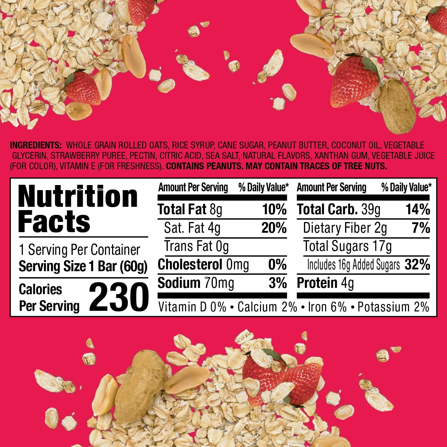 Strawberry PB&J Oat Snack (4 CT) - Image 5
