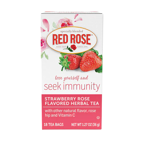 Strawberry Rose Herbal Tea