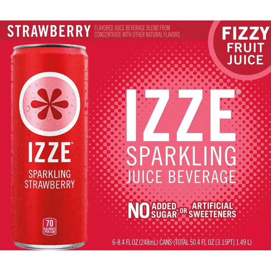 Strawberry Sparkling Juice (6 Pack)
