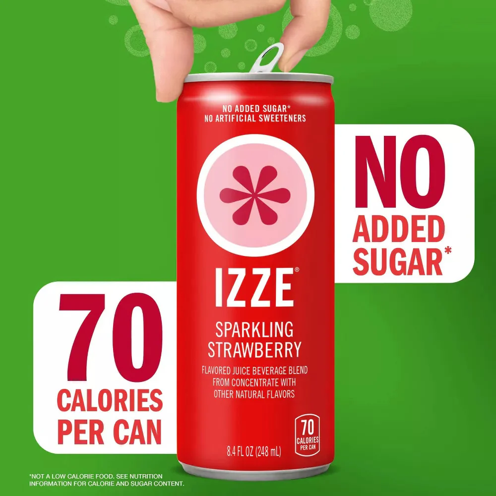 Strawberry Sparkling Juice (6 Pack) - Image 3