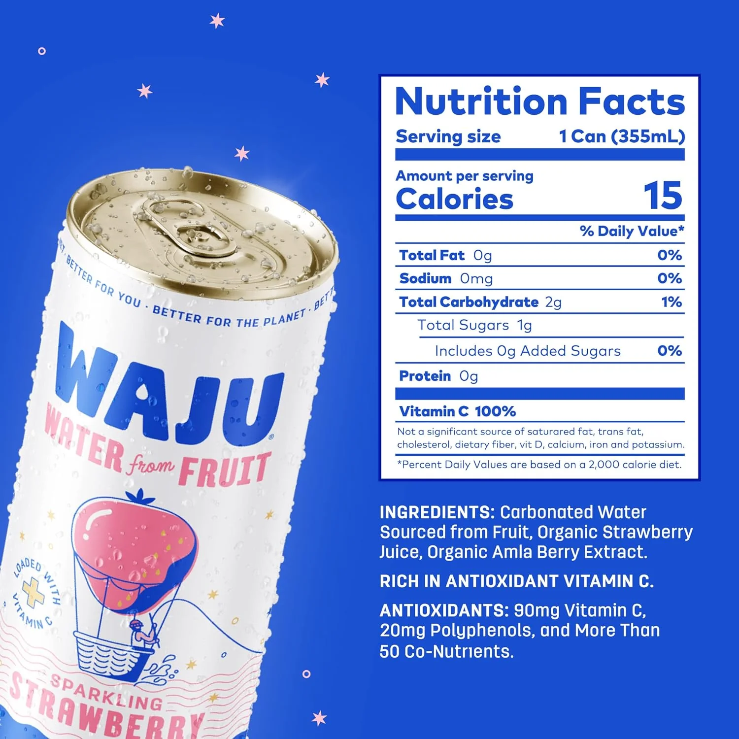 Strawberry Sparkling Water (12 Pack) - Image 5