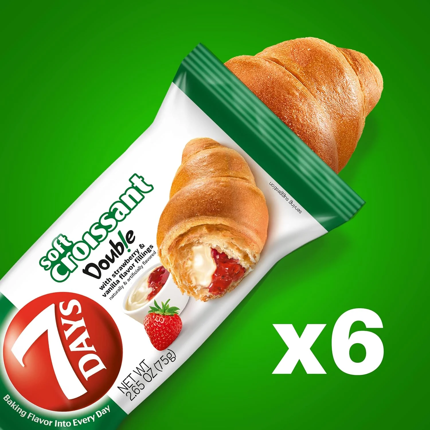 Strawberry & Vanilla Croissant (6 CT) - Image 2